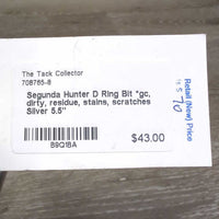 Segunda Hunter D Ring Bit *gc, dirty, residue, stains, scratches
