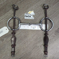 Thin Eggbutt Gag Bit, Nunn Finer Nylon Gag Cheeks *gc, clean, scratches, scuffs, dirty, stains
