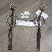 Thin Eggbutt Gag Bit, Nunn Finer Nylon Gag Cheeks *gc, clean, scratches, scuffs, dirty, stains
