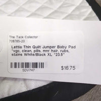 Thin Quilt Jumper Baby Pad *vgc, clean, pills, mnr hair, rubs, stains
