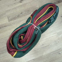 Wool Show Cooler, Leather & Tail Trim "Willow Grove Champ" *vgc/xc, clean, hair, older
