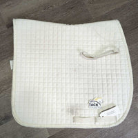 Quilt Dressage Pad *gc, clean, hairy, pilly, rubs, mnr dingy, stains, holes, puckers
