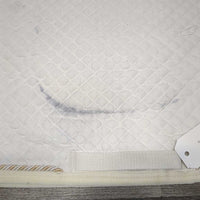 Quilt Dressage Saddle Pad, Piping "Equi-Products" *gc, clean, stains, puckers, undone stitching, older. twisted piping
