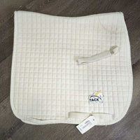 Quilt Dressage Pad *fair, hairy, pilly, unstitched, holes, mnr stains, dingy, rubs threads
