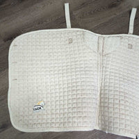 Quilt Dressage Pad *fair, hairy, pilly, unstitched, holes, mnr stains, dingy, rubs threads
