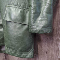 Prof Zip Up Rain Jacket, attach hood, embroidered, fleece lined *xc
