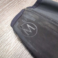 JUNIORS Synthetic Half Chaps *fair, peeling, dirt, rubs, v.stretched els
