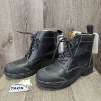 Winter Paddock Boots, laces, Fleece *xc/vgc, clean & residue, mnr scuffs, marks, rubs & scratches, older
