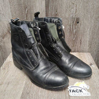 Lace Up Paddock Boots *vgc, clean, mnr scuffs, peeled inside, rubs & inner heel holes
