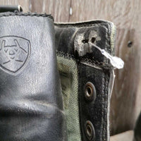 Lace Up Paddock Boots *vgc, clean, mnr scuffs, peeled inside, rubs & inner heel holes
