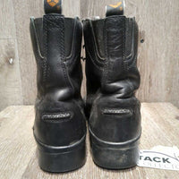 Lace Up Paddock Boots *vgc, clean, mnr scuffs, peeled inside, rubs & inner heel holes

