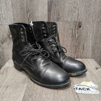 Pr Paddock Boots, laces *vgc/xc, mnr dirt/gunk, rubs, top threads & peeled tongue
