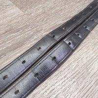 Soft Thick Nylon Lined? Stirrup Leathers *vgc, clean, dents, mnr scrapes
