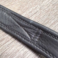 Soft "T Bar" Stirrup Leathers, Loop End, 2 Covers *vgc, dents, scrapes, rubs & threads
