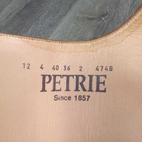Thick Leather Half Chaps, Back Zips, snap on bottom elastics *vgc, mnr dirt, stains, oxidized & rubs
