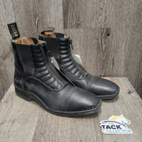 Paddock Boots, Zips *xc, clean, v.mnr scuffs, dirt & sticky zips
