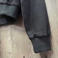 Hvy Thick Fleece "Cuddle" Hoodie Jacket, Zipper *vgc, mnr hair, cuff rubs & pills
