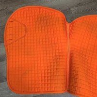 Quilt Jumper Pad, piping *vgc, clean, mnr hair, residue, stains, rubs, pills, v. mnr faded
