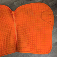 Quilt Jumper Pad, piping *vgc, clean, mnr hair, residue, stains, rubs, pills, v. mnr faded
