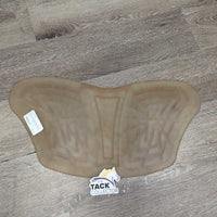 Gel Front Riser Half Pad *vgc, mnr dirt, slices, dents, discolor
