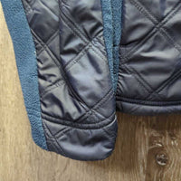 Quilt Fleece Jacket *vgc, clean, mnr hair
