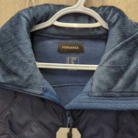 Quilt Fleece Jacket *vgc, clean, mnr hair
