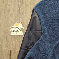 Quilt Fleece Jacket *vgc, clean, mnr hair
