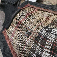 Hvy Mesh Bug Eye Fly Mask, ears *gc/fair, pushed in/crumpled eyes, No Nose, mnr hair, tears - pulls, torn els
