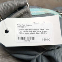 Med?Hvy Winter Neck Only *gc, clean, mnr wpf, rubs, lining holes, older, stains

