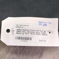 Memory Foam Half Pad *gc, clean, rubs, flattened, hairy, faded

