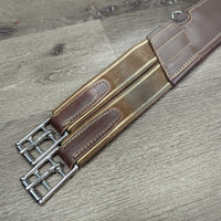 Padded Anatomic Sm Belly Girth, x2 els, x2 d rings *vgc, clean, mnr dirt, hair, rubs
