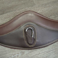 Padded Anatomic Sm Belly Girth, x2 els, x2 d rings *vgc, clean, mnr dirt, hair, rubs
