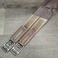 Padded Anatomic Sm Belly Girth, x2 els, x2 d rings *vgc, clean, mnr dirt, hair, rubs
