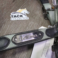 Padded Nylon & Leather Halter, snap, adj *xc/vgc, mnr scuffs
