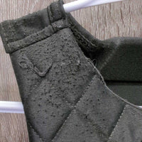 JUNIORS Soft Shell & Mesh Safety Vest *gc/fair, unstitched seams, clean, snags, v.rubbed & pilly, faded, glitter *Nov 2021
