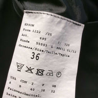 Show Jacket *vgc/gc, puckers/crinkled, button hole threads
