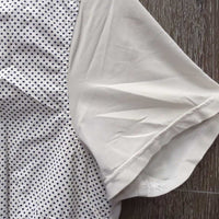SS Button up Show Shirt *gc, mnr stains, wrinkles
