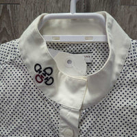 SS Button up Show Shirt *gc, mnr stains, wrinkles
