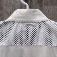 SS Button up Show Shirt *gc, mnr stains, wrinkles

