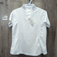 SS 1?4 Button Show Shirt *vgc, clean, snags

