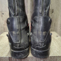 Field Boots Zips, Gold Ariat Forms *vgc, clean, mnr rubs, scratches & scuffs
