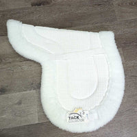 Waffle Weave Fleece Fitted Hunter Pad *like new, v. mnr hair
