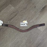 Curved Bling Browband *new, No tags, mnr bling twist

