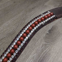 Curved Bling Browband *new, No tags, mnr bling twist
