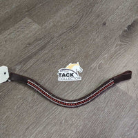 Curved Bling Browband *new, No tags, mnr bling twist

