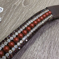 Curved Bling Browband *new, No tags, mnr bling twist
