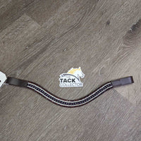 Curved Bling Browband *new, No tags, mnr bling twist
