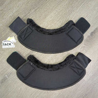 Wrap Around Bell Boots, Fleece Top, Velcro, Bag *new
