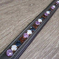 Bling & Padded Leather Dog Collar *new, v.dirt?stained buckle

