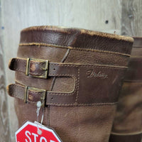 Tall Country Boots *vgc, clean, rubs, scuffs, scratches, faded toes, scraped edges
